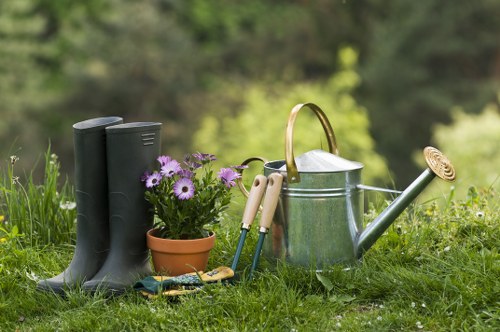 Low-carbon van used for eco-friendly garden collections