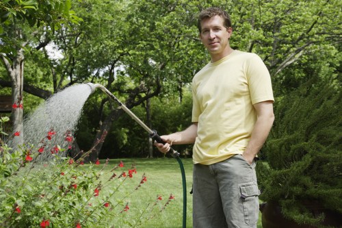 Professional hedge trimming service in Purley